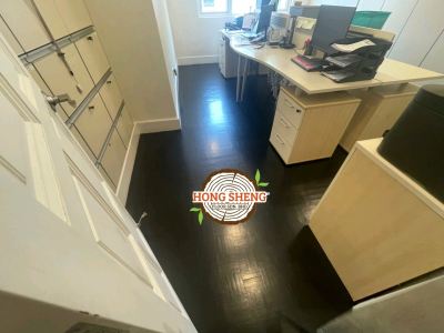 Timber Floor Polishing & Color Coating @ Klang Valley Area 