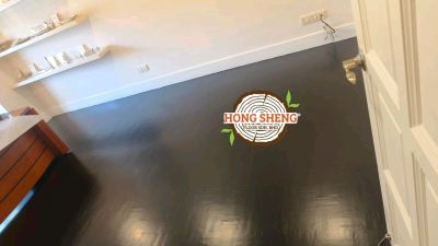 Timber Floor Polishing & Color Coating @ Klang Valley Area 