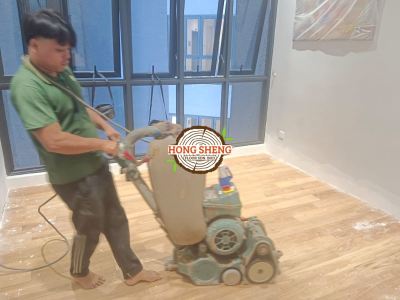 Timber Floor - supply & install & polishing @ Kuala Lumpur Area 