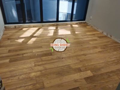 Timber Floor - supply & install & polishing @ Kuala Lumpur Area 