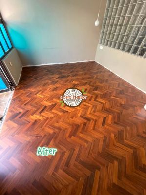 Timber Floor Polishing Service @ Kuala Lumpur & Selangor Area 