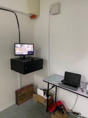 Project Site Jln Seri Sg Long TesPro Ultra HD 2K 8ch CCTV System Installation Done 