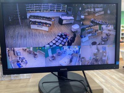 CCTV KL Melawati Shopping Mall High Resolution 2K 8Channel Wired Camera System Done Installation 