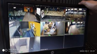 CCTV Selangor Shah Alam Commercial Shoplot HD Resolution Normal Spec 8port Camera System Done Installation 