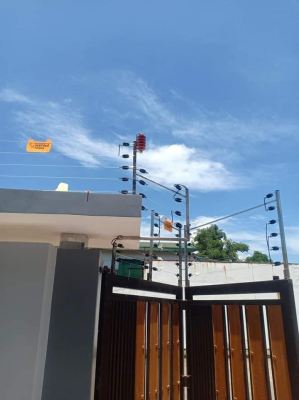 Electrical Fencing Selangor Shah Alam Bungalow House Install Electrical Security Fencing Done Installation 