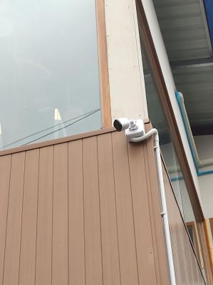 CCTV Malaysia Selangor Bangi 32Channel 4K Resolution DVR 8TB Harddisk 5MP Night Vision Quality Camera UNV Uniview Fully Pvc Pipe Camera Wiring & Full Set System Done Installation Project For Restaurant Industry 