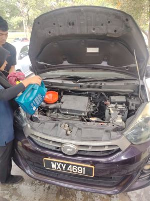 ENGINE OIL | KERETA SERVIS | CAR SERVICES CENTRE | KL&SELANGOR | PUNCAK JALIL | SERI KEMBANGAN