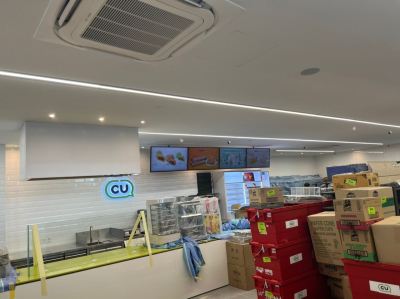 Air Cond Installation at CU Mart, Kota Damansara