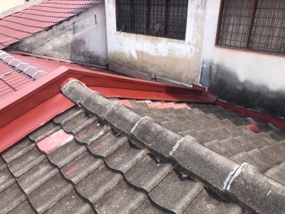 Repair Roof Leaking TTDI Helmi 7 After/Before Photo