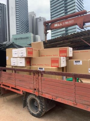 DELIVER AIRCOND TO SITE , THANKS FOR SUPPORTING ELITE HVACR ! ANY ENQUIRY, KINDLY WHATSAPP OR EMAIL 