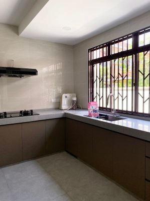 Wet kitchen design