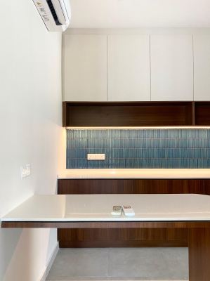 Dry kitchen design - island