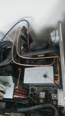Convert to hot gas heater system