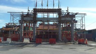 Chinese Temple Construction