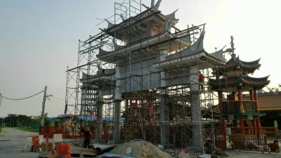 Chinese Temple Construction