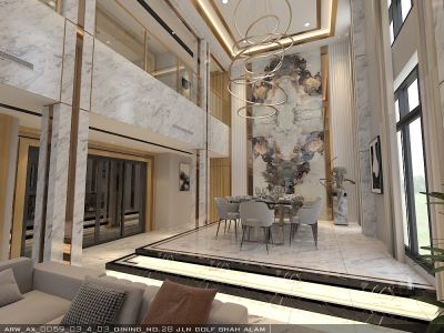 3D Design Living Hall 