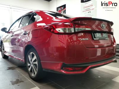 Toyota Vios Red Mica Metallic