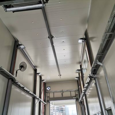 closed area ventilation system installation