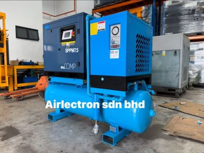 Airlectron 7.5kw (10hp) VSD Air Compressor- Complete 5 In 1 Compressed Air Solution 