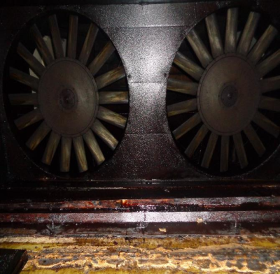 Exhaust Fan �C Before Cleaning