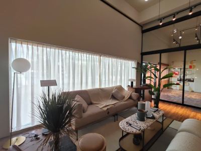 Custom made Single Layer Lace Curtain installation; Old Klang Rd, Seputeh, 58000 Kuala Lumpur, Federal Territory of Kuala Lumpur