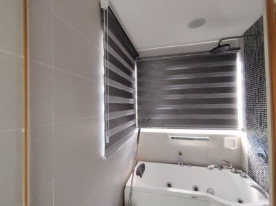 Custom made Blackout Curtain and Lace Curtain; Zebra Blind installation: Klang, Nilai, Kuala Selangor