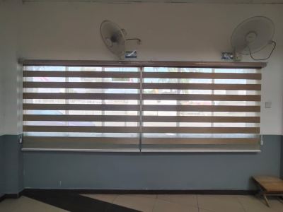 Zebra Blind installation for office; Lot 5 Solok Sultan Hishamuddin 3, Kawasan 20, Selat Kelang Utara, 42000 Northport, Selangor