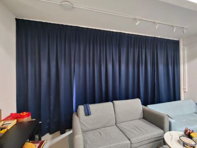 Custom made Blackout Curtain installation; JALAN DELIMA 1, TAMAN DELIMA, 45000 KUALA SELANGOR, SELANGOR.