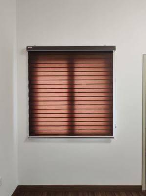 Blackout Curtain with eyelet design and Zebra Blind installation: Klang, Nilai, Kuala Selangor