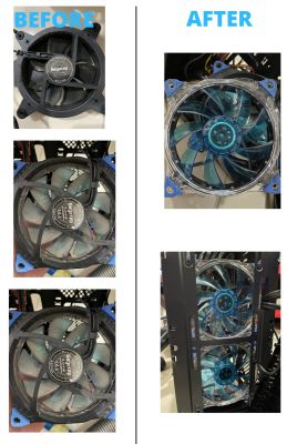 Before & After PC Cleaning