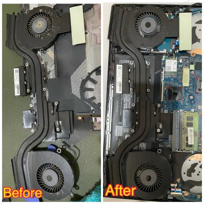 Before & After PC Cleaning