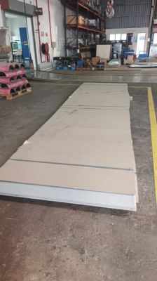 Supply Stainless steel plate 6mm x 5' x 20' to stainless steel factory in shah alam