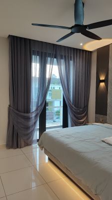 Premium Sheer Curtain From Germany Origin/ Luxury Lifestyle Looks/ Very Exclusive/ Living Room Design/ Bedroom Design/ Morden Concept 