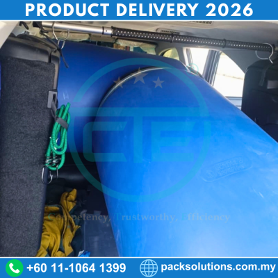 Used Open Top Plastic Blue Drum Banting