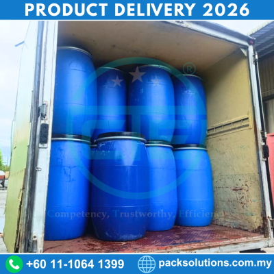 New Open Top Plastic Blue Drum Kuala Lumpur