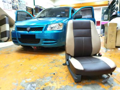 BLM Proton Saga Kereta Leather Seat Cushion Permasangan from Cheras, KL