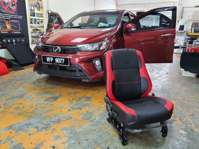 Proton Bezza Kereta Leather Seat Cushion Permasangan from Kajang, Selangor