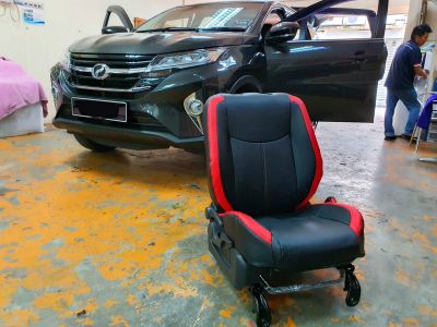 Perodua Aruz Kereta Leather Seat Cushion Permasangan from Semenyih, Kajang, Serdang