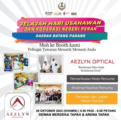 Jelajah Hari Usahawan Dan Koperasi Negeri Perak Daerah Batang Padang Perak 2023