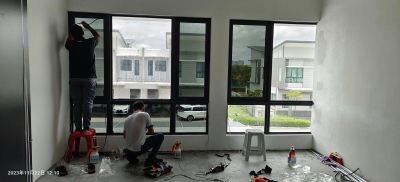Residential House Window Tint Installation