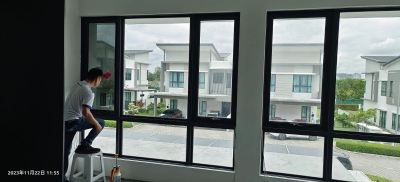 Residential House Window Tint Installation