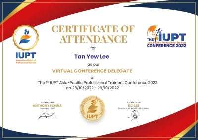 Certificate of Attendance - Virtual Conference Delegate