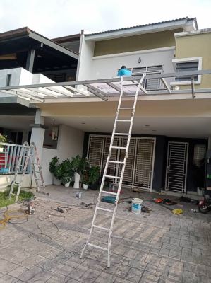 Awning Polycarbonate Contractor Murah @ Serenia City, Selangor