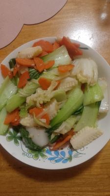 TS Cooking Vegetables