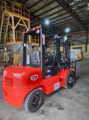 New EP Electric Lithium Forklift delivery to Tangkak Johor, EP Forklift Malaysia, LT Power Forklift Malaysia