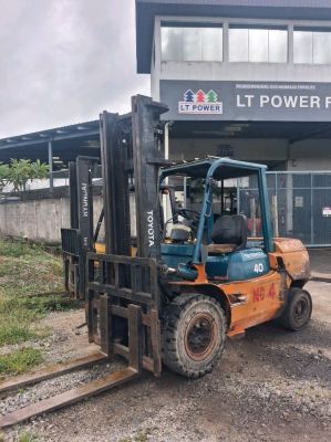 Toyota Diesel Forklift 7FD40 4TON 5TON for Sales, Forklift murah untuk jualan, forklift Batu Berendam Melaka.