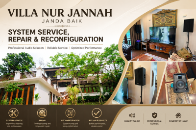 Villa Nur Jannah   Perkhidmatan, Pembaikan dan Penetapan Sistem