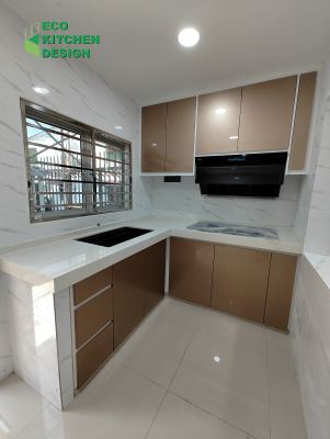 Kitchen & TV Console Installation @ Taman Kencana Ampang