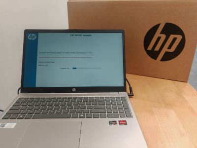 Updating bios