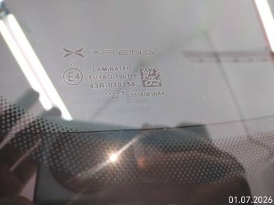 Xpeng X9 Front windscreen of replacement @kotadamansara Petaling Jaya